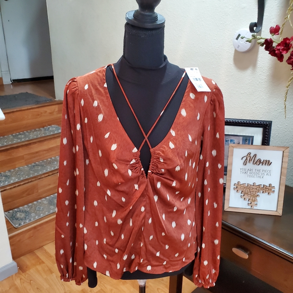NWT ASTR Nordstrom blouse size XL
